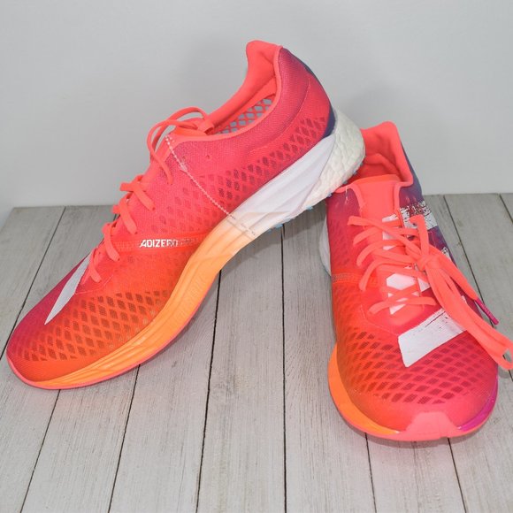 Adidas Adizero Pro M Signal Shock Pink Shoes 10.5 main image 5